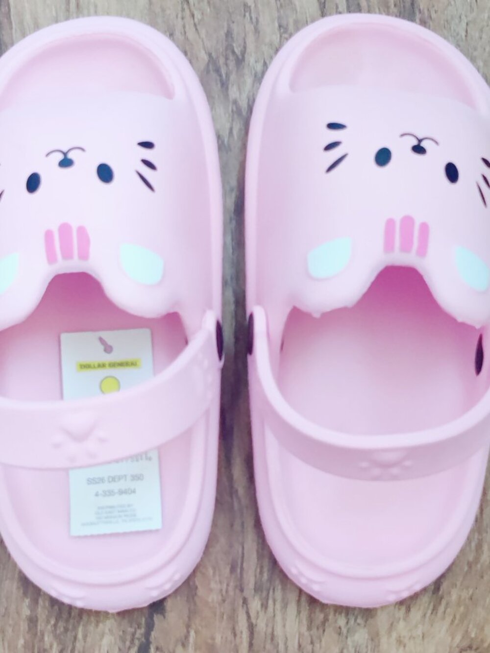Toddler Slides Slippers Size 9/10 Pink